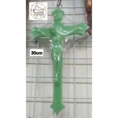 Salib Gantung Fosfor Bnd 30cm - Salib Dinding