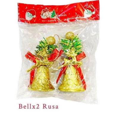 Hiasan Natal Top Bintang Pita 18cm - Hiasan Natal - Dekorasi Natal