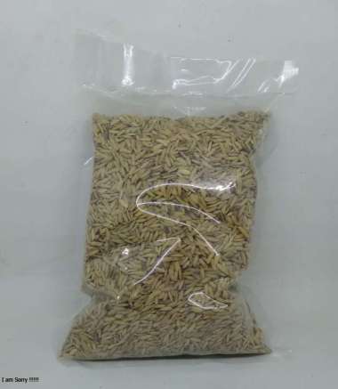 GABAH MERAH 1 KG PAKAN MAKANAN LOVEBIRD PERKUTUT KENARI TEKUKUR