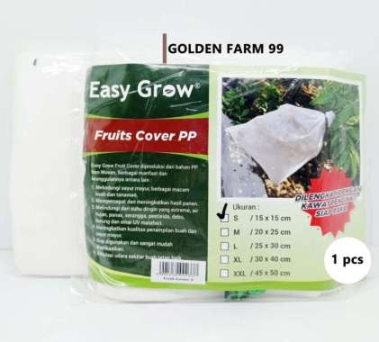 Fruit cover uk S EASY GROW Harga terjangkau