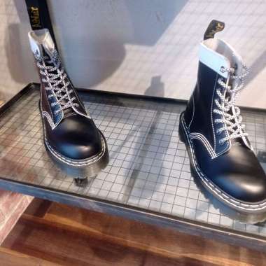 SALE!! DOCMART DR MARTENS 1460 BEX DS WHITE BLACK 38 - 43 NEW ORIGINAL