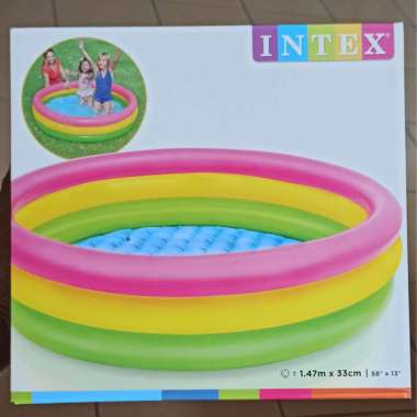 Kolam Renang Anak Merk Intex Ukuran Besar 147 cm x 33 cm / KOLAM ANAK RENANG MERK INTEX UKURAN BESAR