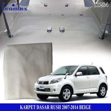 Karpet Dasar Toyota Rush Daihatsu Terios 2007-2014 Alas Lantai Mobil Cream