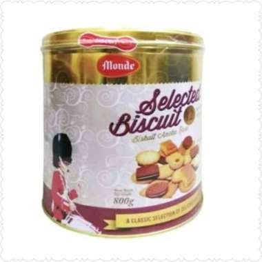 Monde Selected Biscuit 800gr Kaleng