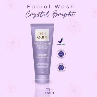 DR+EAM Facial Wash Crsytal Bright