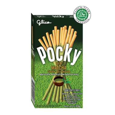 Promo Harga Glico Pocky Stick Matcha 33 gr - Blibli