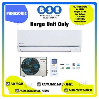 Ac Panasonic 1.5Pk Murah / Panasonic Cs/cu-ln12wkj / Csculn12wkj 1.5Pk