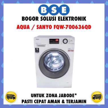 AQUA MESIN CUCI 7KG - FRONT LOADING | FQW700636QD | FQW-700636QD