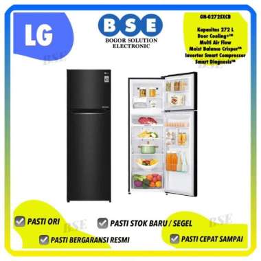 KULKAS LG GN-G272SXCB 272L SMART INVERTER COMPRESSOR LG GN G272SXCB