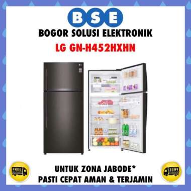 LG GNH452HXHN | GN-H452HXHN | KULKAS LG 2 PINTU | KULKAS INVERTER