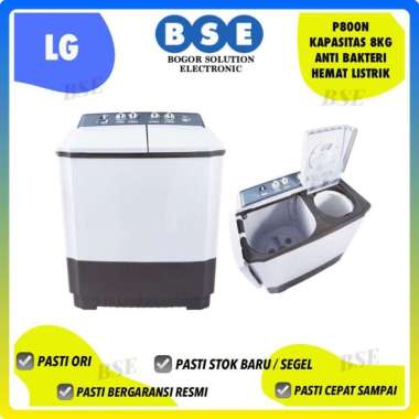 Mesin Cuci 2 Tabung LG Pomo Murah | LG P800N | LG P 800N | LG 8kg