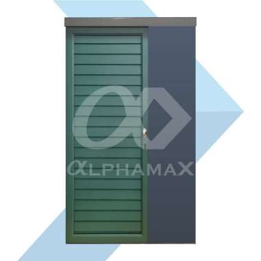 ALPHAMAX Austin-70 SL Pintu Rumah Pintu Kamar Mandi Pintu Gudang Pintu Aluminium Sliding Geser 67,5 