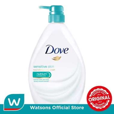 Promo Harga Dove Body Wash Sensitive Skin 550 ml - Blibli