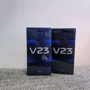 vivo V23 5G 8/128GB garansi resmi termurah hitam