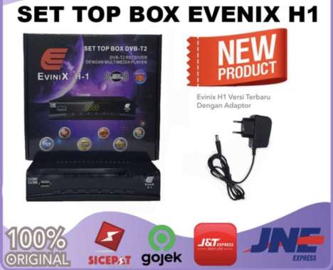 EVINIX SET TOP BOX STB H1 H 1 H-1 DVB-T2 NEW GENERATION 2021 SKYBOX
