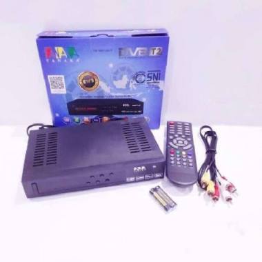 TANAKA SET TOP BOX SKYBOX DVB T2 DVBT2 TV DIGITAL NEW GARANSI 1 THN!
