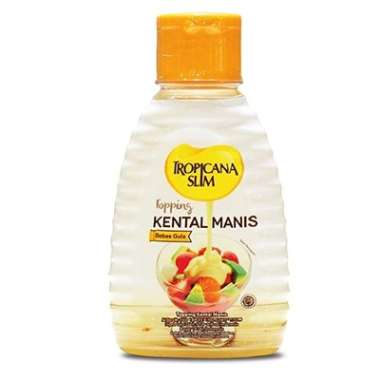 Promo Harga TROPICANA SLIM Topping Kental Manis Sugar Free 150 ml - Blibli