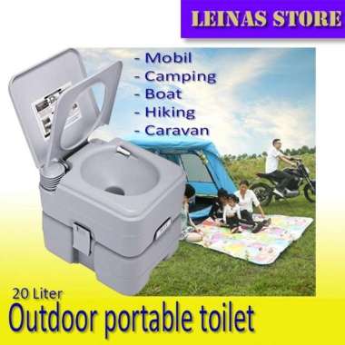 Toilet portable 20 liter / camping / mobil / outdoor portable toilet