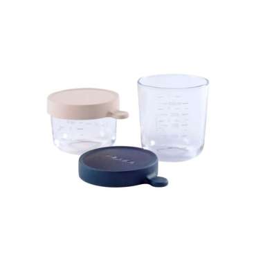 Beaba Set 2 Jar Glass 150Ml & 250Ml
