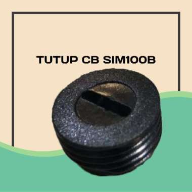 Tutup CB SIM100B TUTUP Carbon Brush Mesin Gerinda MODERN SIM-100B SIM100B SIM 100B