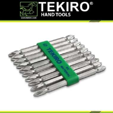 Tekiro Mata Obeng Angin Set PH2 X 110mm (+/+) (1 Papan)