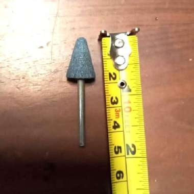 Mata Bor Asah Amplas Ukir 3 Mm Bentuk Kerucut / Tuner Mini Drill