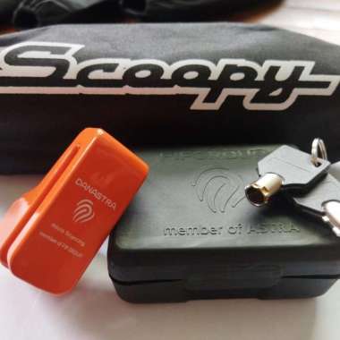 Paket Gembok Original Astra+Sarung Shockbreaker Belakang Honda Scoopy Scoopy Gold