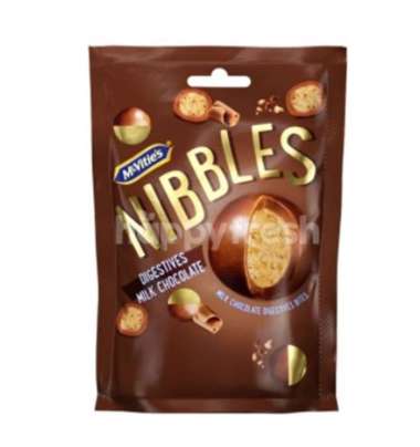 McVitie's Milk Chocolate Flavoured Digestives Nibbles 120g