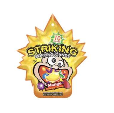 Striking Popping Candy Mango Flavour 15g