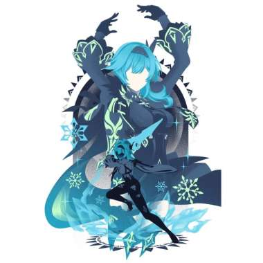 Baju Genshin Impact / Karakter Genshin Impact / Unisex - EDISI II EULA S