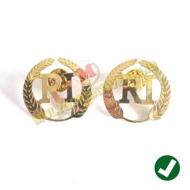 Pin RI - Pin Bros RI Bahan Full Logam Mulyocreative