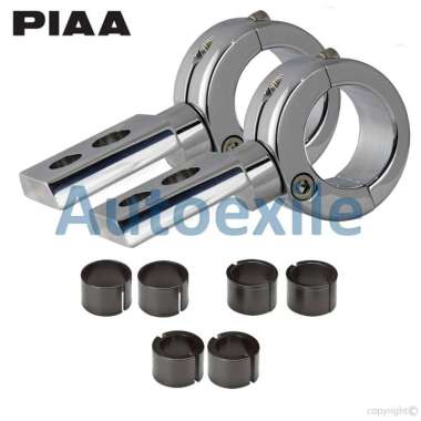 PIAA 74005 Bracket Universal 360 Hard Chrome untuk Gantung Lampu Tembak LP530 dan Lampu Sorot Lain