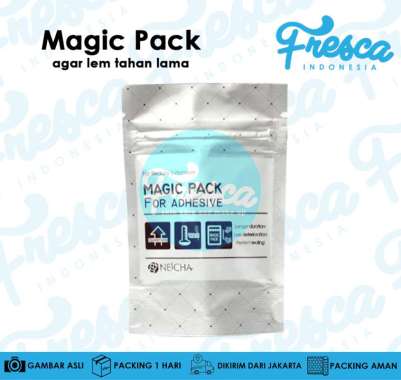 MAGIC PACK ADHESIVE Tempat Lem Bulumata Agar Tahan Lama For Eyelash Extension Glue Bulu Mata Tempat 