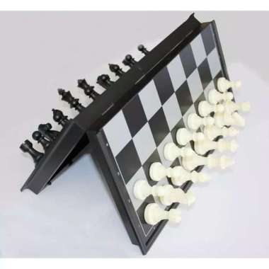 Mainan Papan Catur Mini - Papan Catur Magnet - Catur Magnet Multicolor