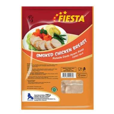 Promo Harga Fiesta Smoked Chicken Breast 250 gr - Blibli