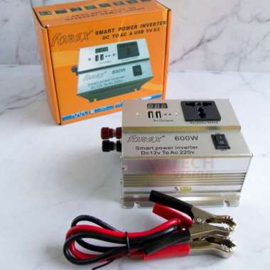 Inverter 600W Forex DC 12V AC 220V 600Watt 600 W Watt USB