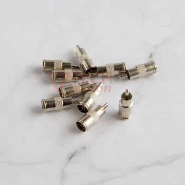 Connector RCA Male - Socket PAL TV (Jack RCA - Soket TV)