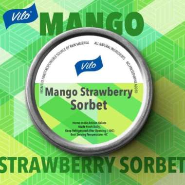 VILO Gelato Mango Strawberry Sorbet [250ml]