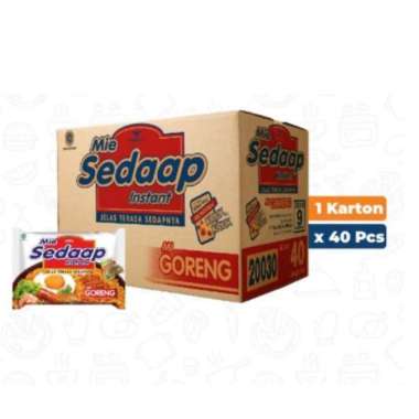 mie instant sedaap goreng 1 Dus.