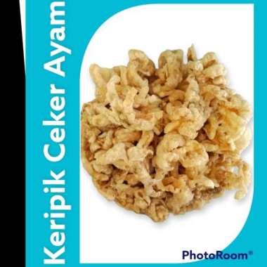 Keripik Ceker Ayam Balado 50 Gram Daun Jeruk Crispy Kulit Ayam Hotttt