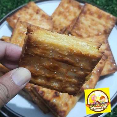 Kue Gabin Tape / Biskuit Tape Goreng [isi 6 pcs] Duo Bocil Snack - ORIGINAL TAPE
