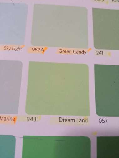 Cat Tembok 943 Deam Land Hijau Vinilex 5 kg Interior Dinding Rumah