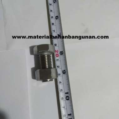GROSIR Mur Baut Stainless m 16 x 35 mm Kunci 24 Hex Set Screw Depok