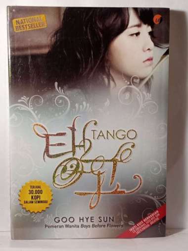 GOO HYE SUN TANGO NATIONAL BESTSELLER BUKU NOVEL KOREA PEMERAN WANITA BOYS BEFORE FLOWERS
