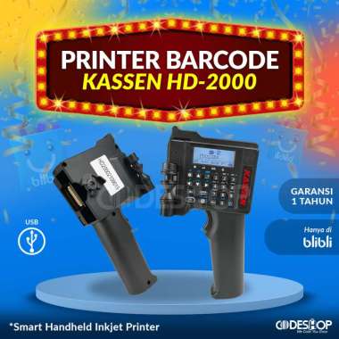 HANDHELD INKJET PRINTER KASSEN HD2000 PRINTER INKJET PORTABLE HD-2000