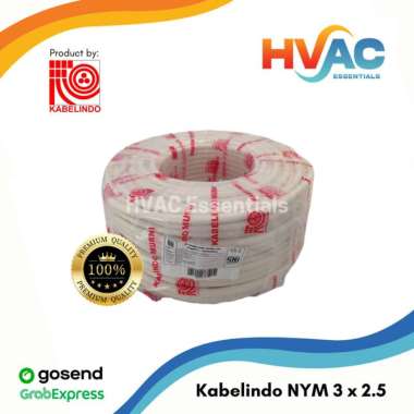 KABELINDO NYM 3 X 2,5 PER METER