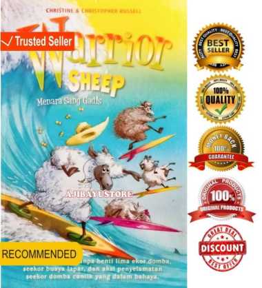 Buku Novel Warrior Sheep Menara Sang Gadis Christine Christopher R