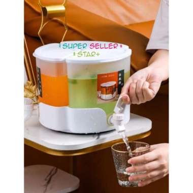 Kulkas Dispenser 3 5 Liter Juice Water Dispenser 1 Keran 2 Keran