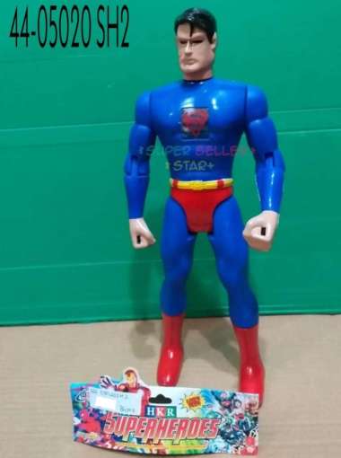 MAINAN ROBOT SPIDERMAN - ROBOT ULTRAMAN- ROBOT SUPERMAN UKURAN BESAR