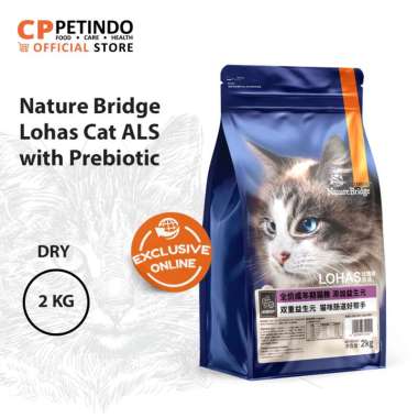 CPPETINDO Nature Bridge Lohas Cat ALS with Prebiotic - 2kg